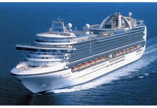 Emerald Princess Navegando por el Caribe